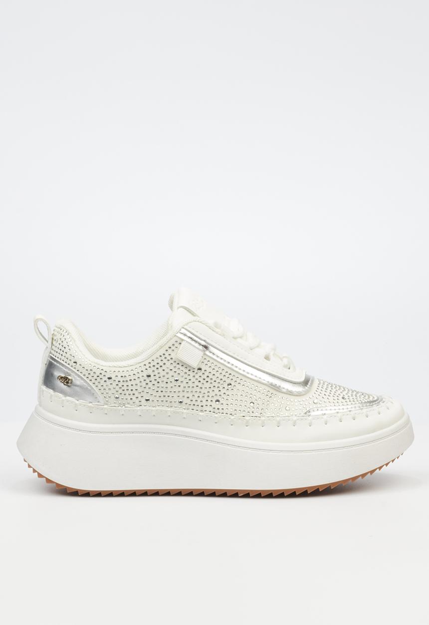 Miss Black - Kimberly 1 platform sneaker - white