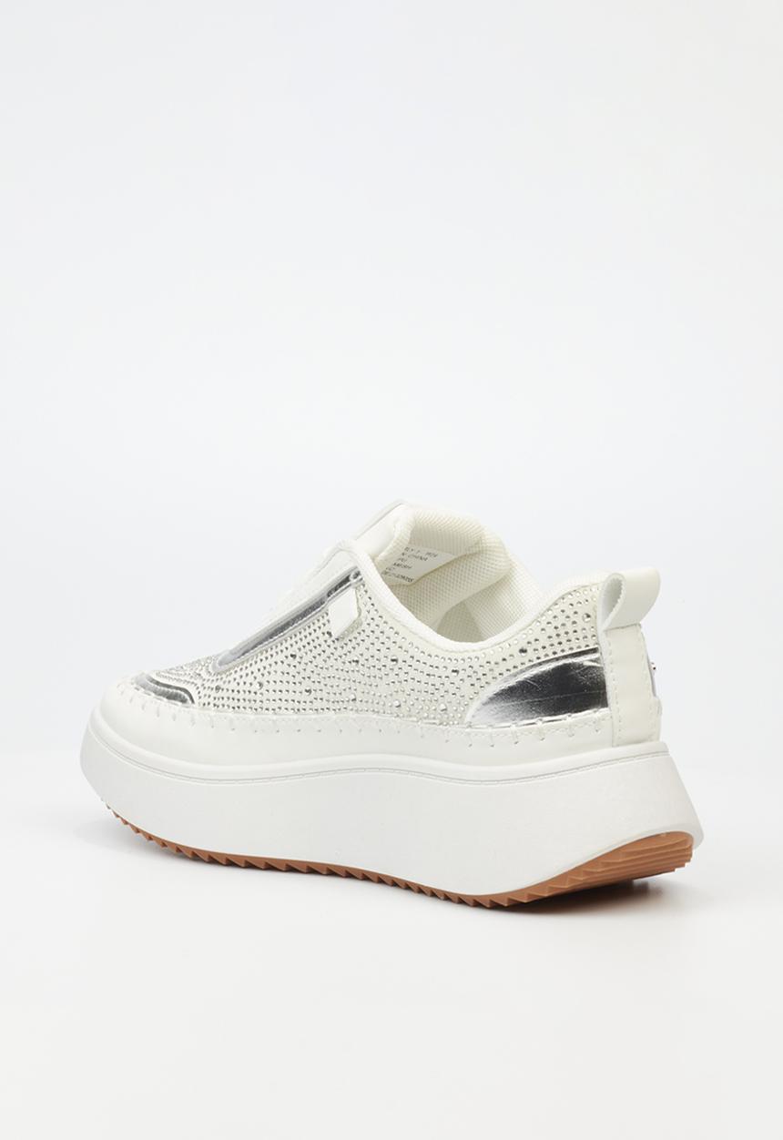 Miss Black - Kimberly 1 platform sneaker - white