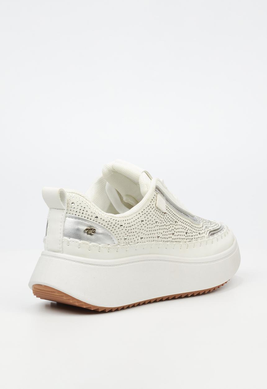 Miss Black - Kimberly 1 platform sneaker - white