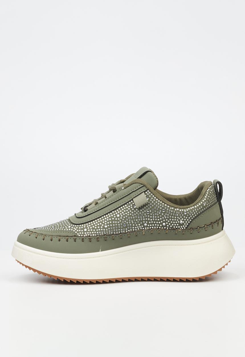 Miss Black - Kimberly 1 platform sneaker - khaki