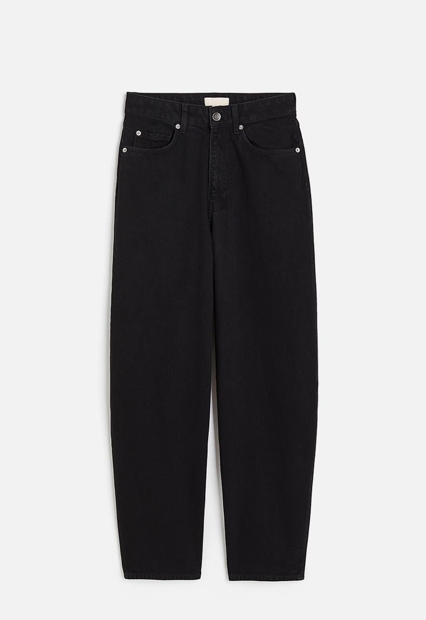 H&M - Tapered regular jeans - black