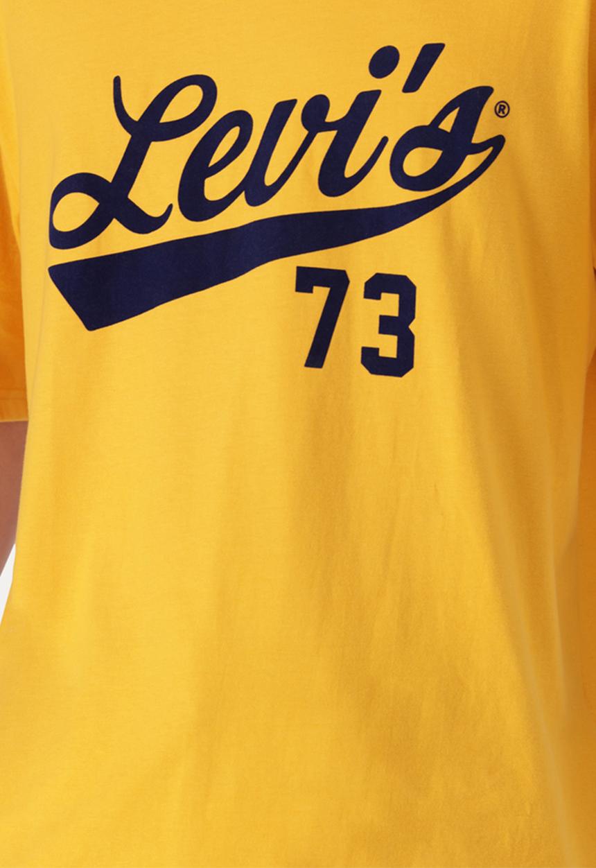 Levi’s® - Half Sleeve Tee ZA LEVI'S Varsity Script - Yellow