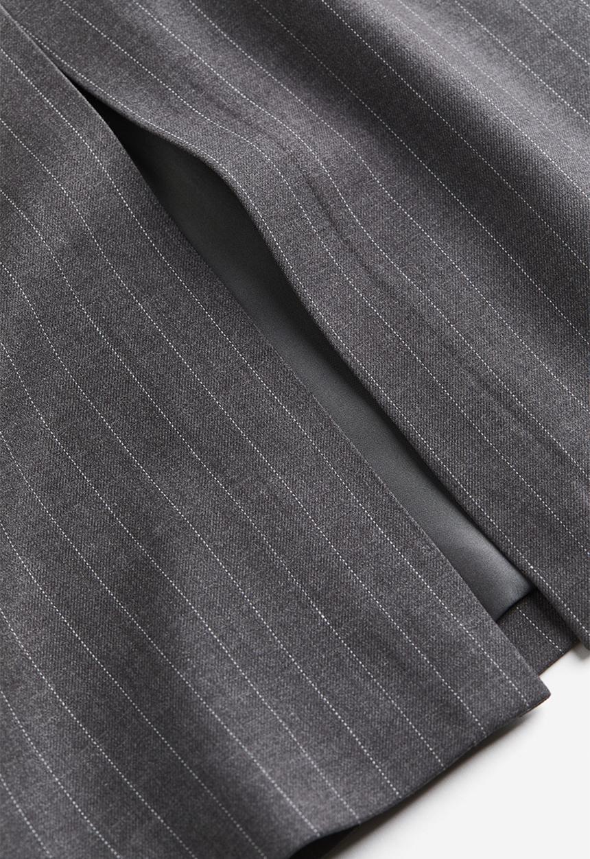 H&M - Twill pencil skirt - grey