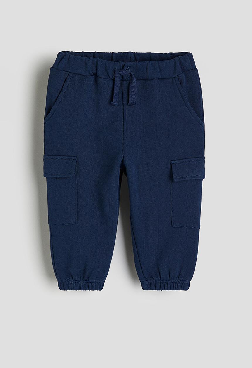 H&M - Cargo joggers - dark blue