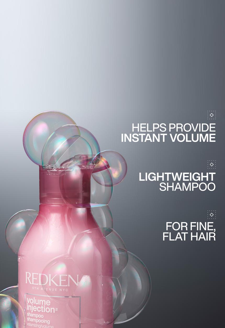 REDKEN - High Rise Hair Volume Injection Lightweight Volumising Shampoo 300ml