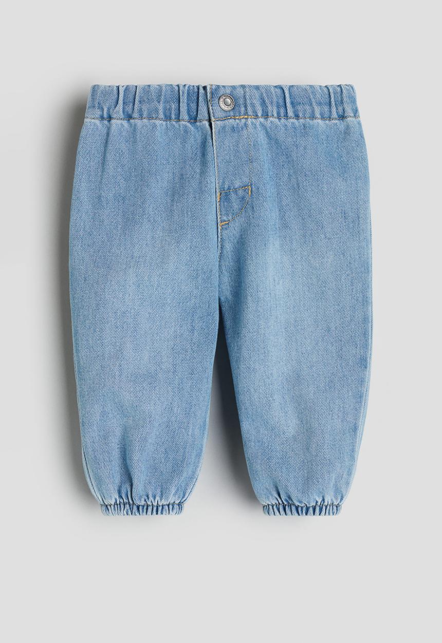 H&M - Denim joggers - blue
