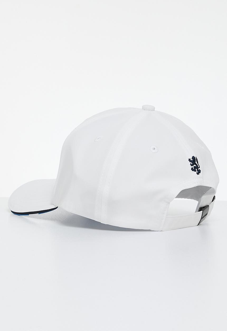 Pringle of Scotland - Pringle Scott Flag Peak Cap - White