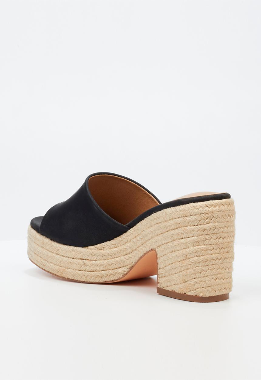 Miss Black - Bonnet 2 espadrille - black