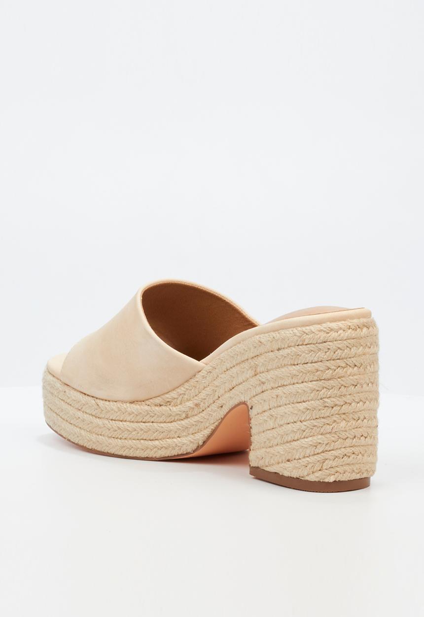 Miss Black - Bonnet 2 espadrille - bone