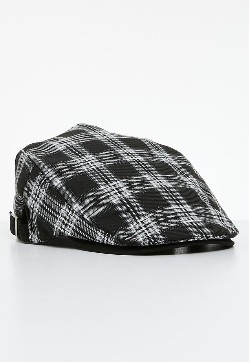 Pringle Owen Newsboy Cap - Black