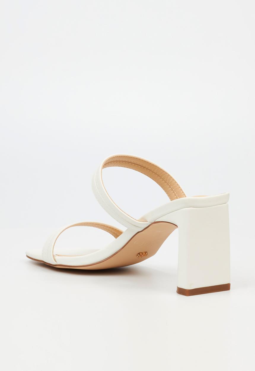 Miss Black - Frappe 1 mule - white
