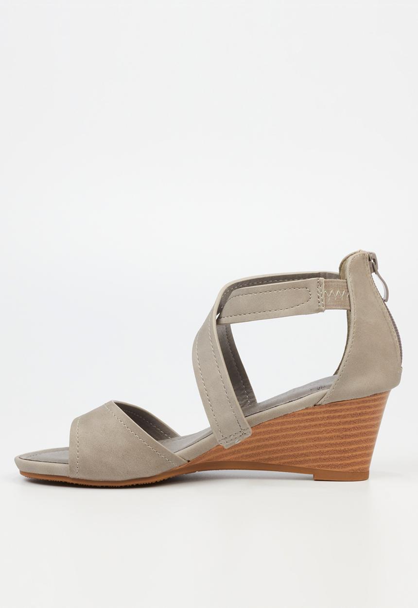 Butterfly Feet - Shani 6 wedge - grey