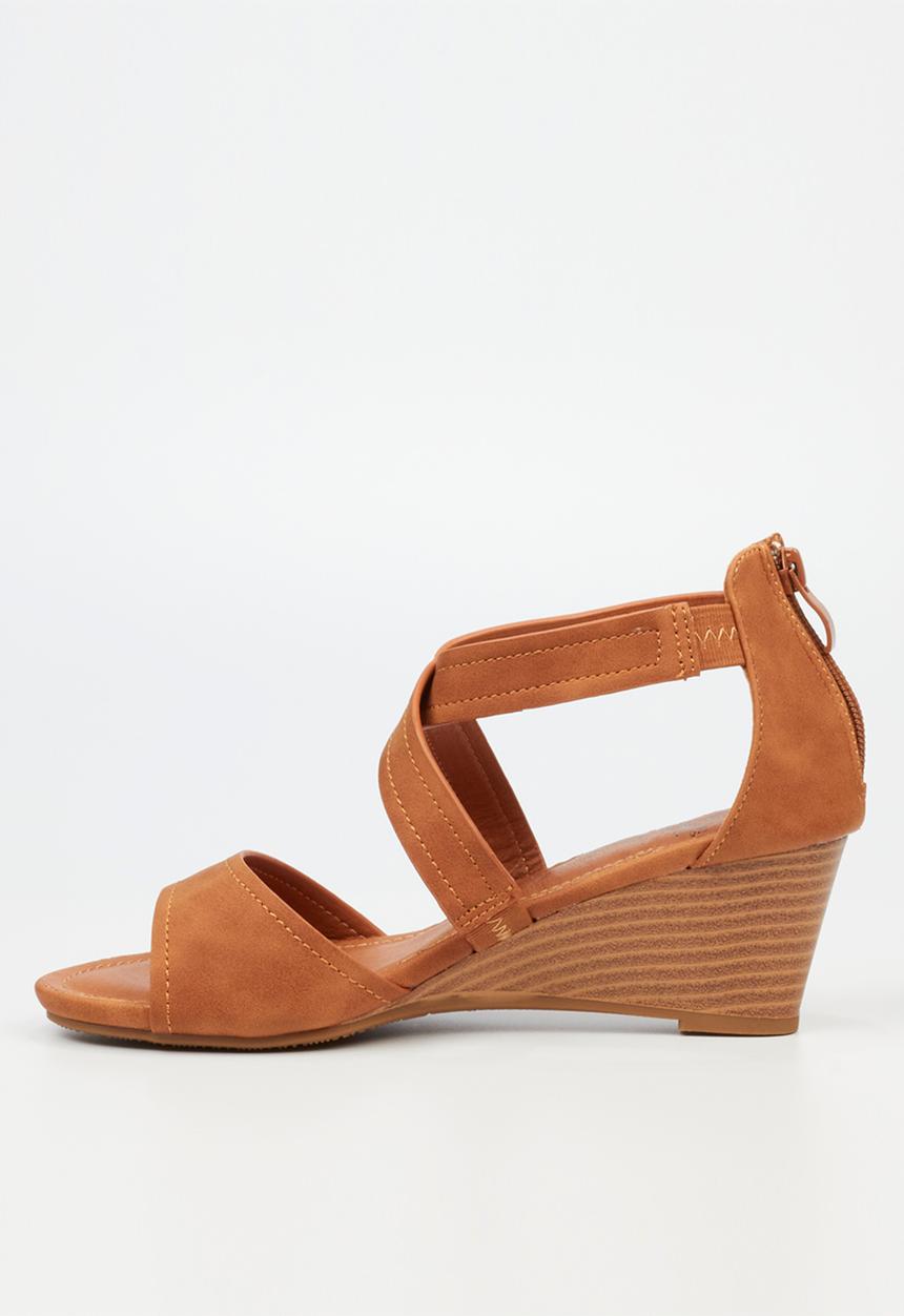 Butterfly Feet - Shani 6 wedge - tan