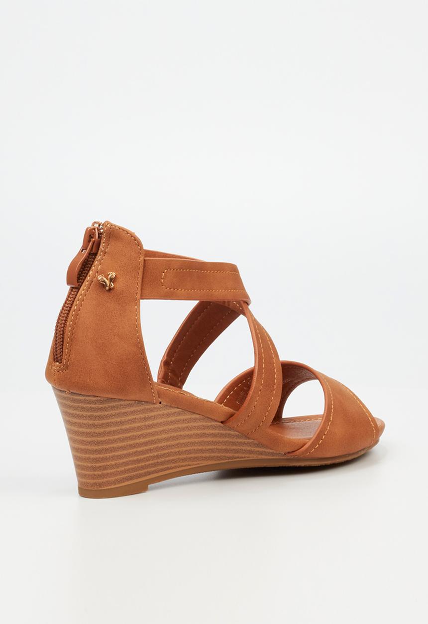 Butterfly Feet - Shani 6 wedge - tan