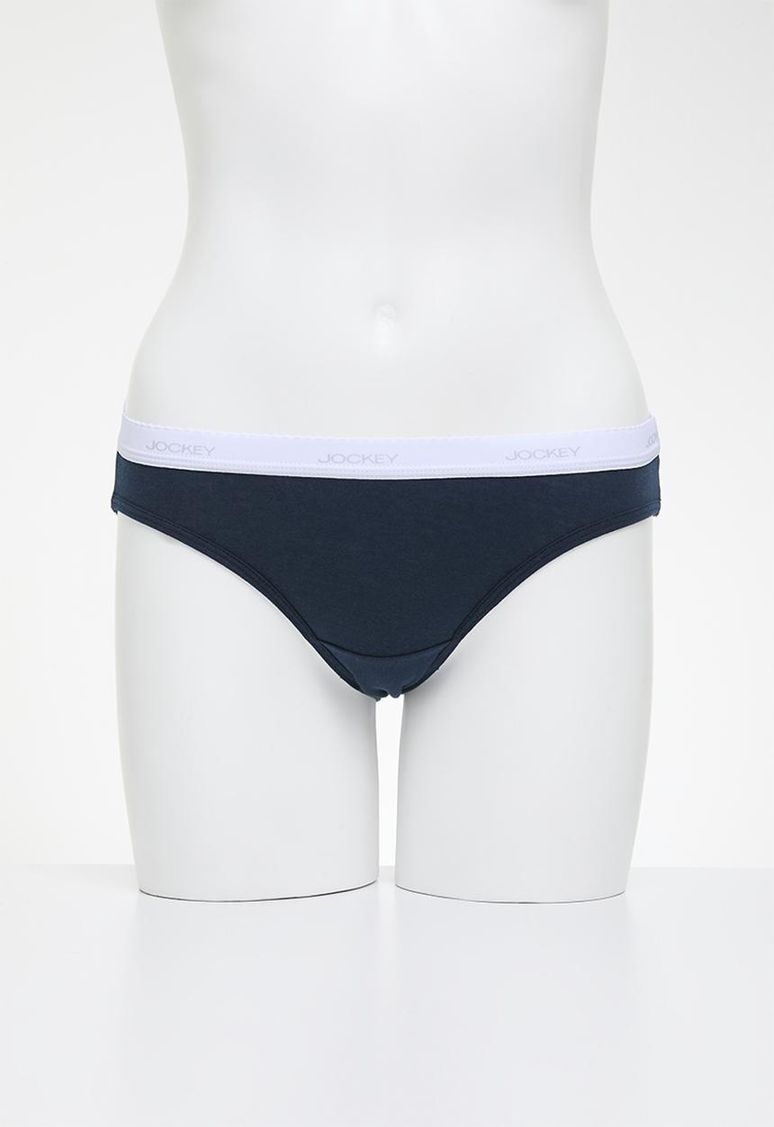 Jockey - 6 Pack value plain bikini - multi
