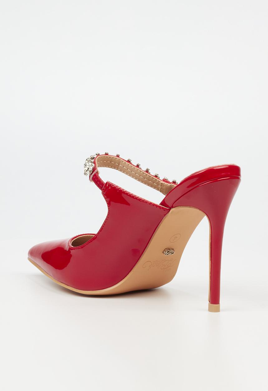 Miss Black - Lola 33 mule - red