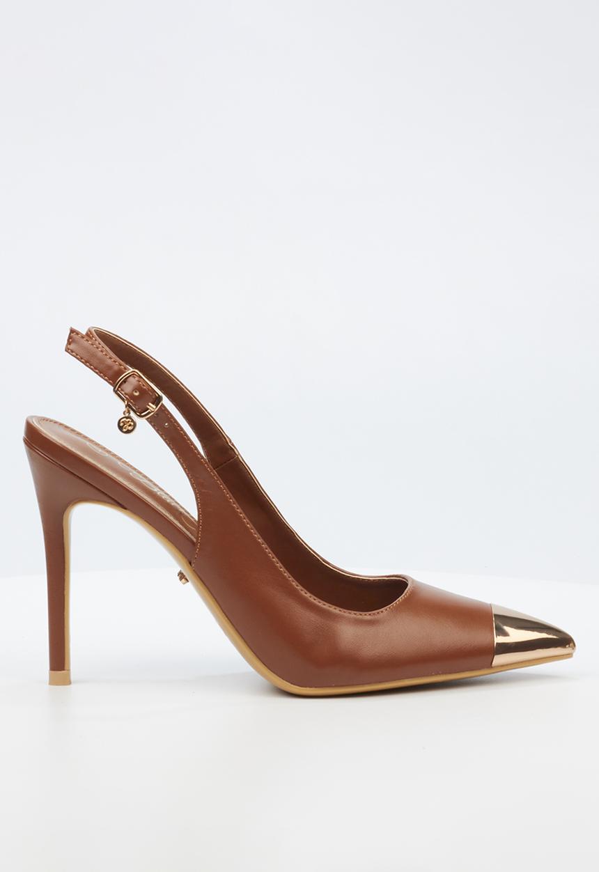 Miss Black - Lola 34 slingback - tan