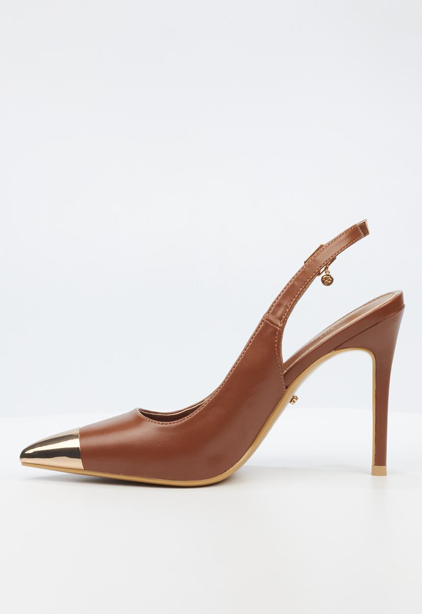 Miss Black - Lola 34 slingback - tan