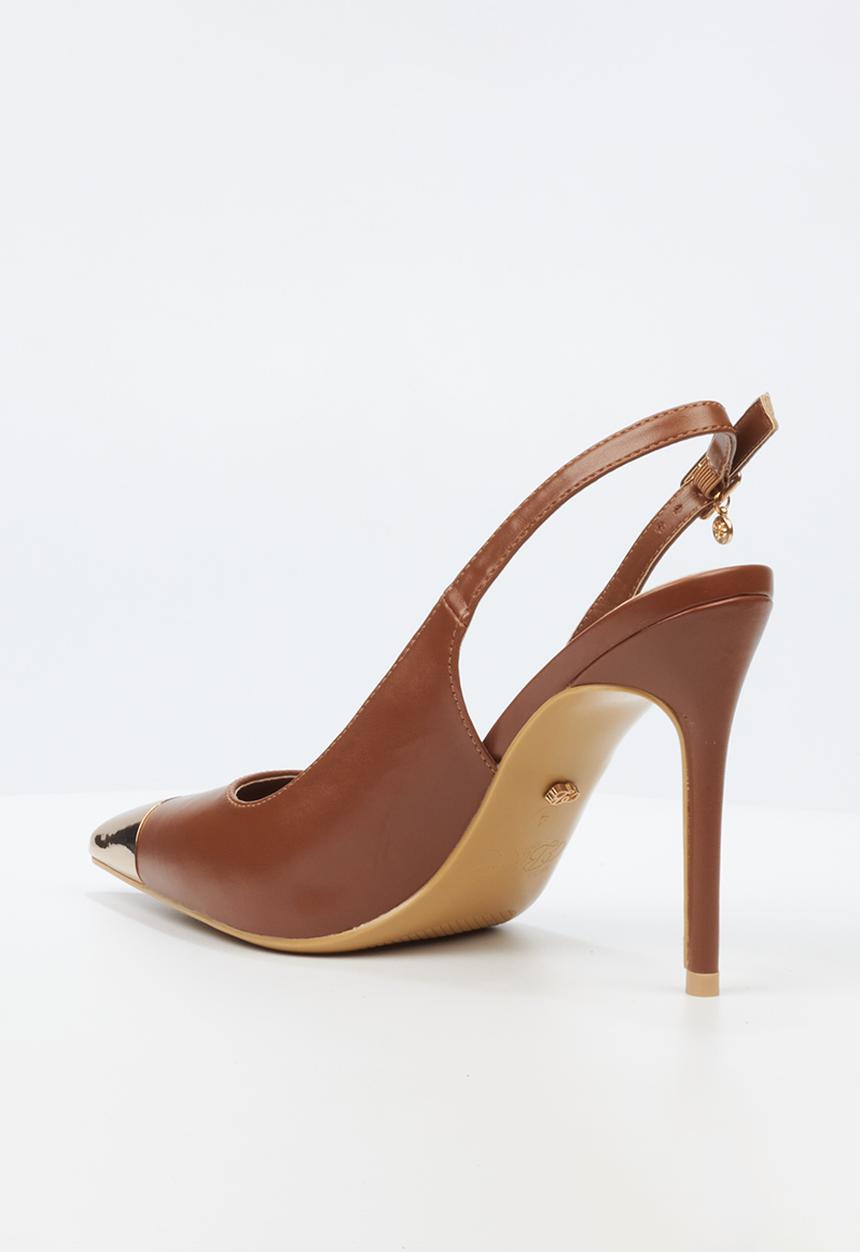Miss Black - Lola 34 slingback - tan