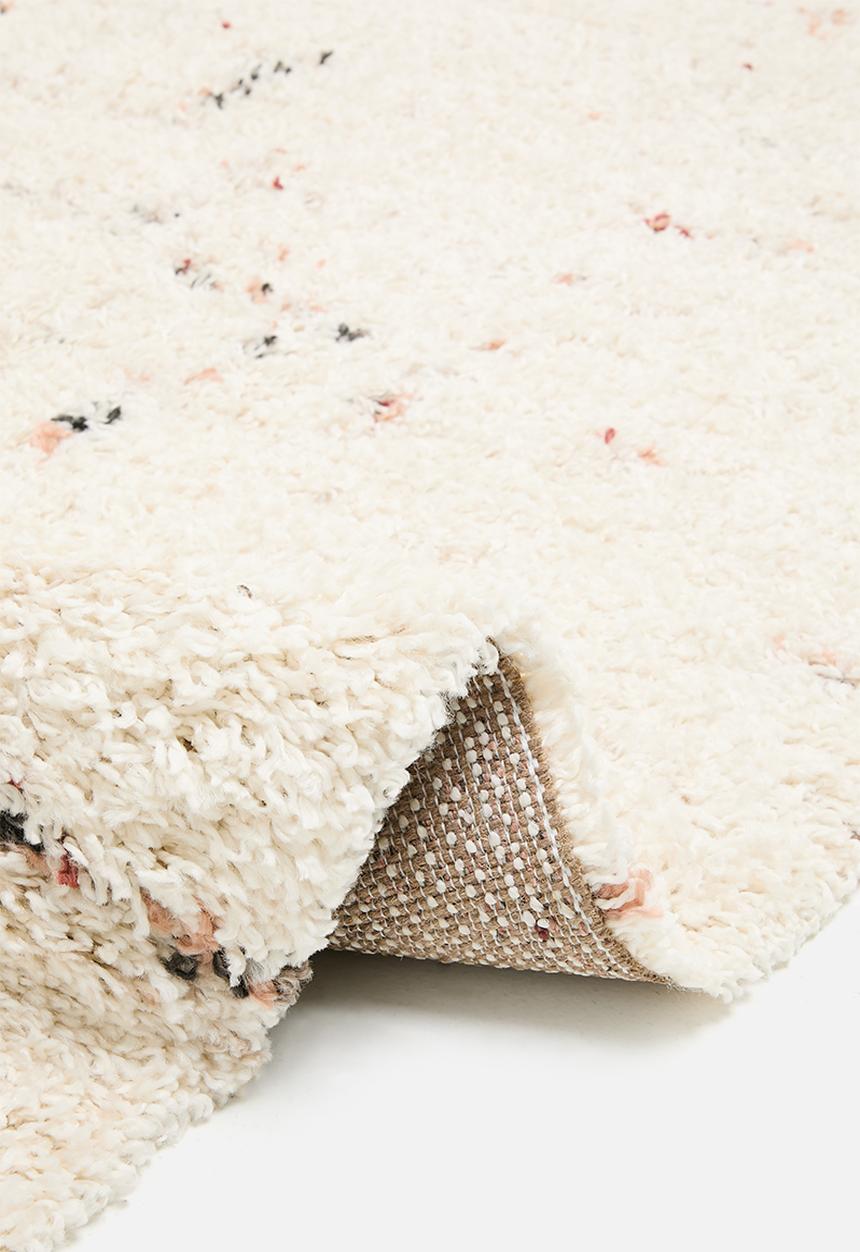 Fotakis - Shaggy Tetris rug - neutral