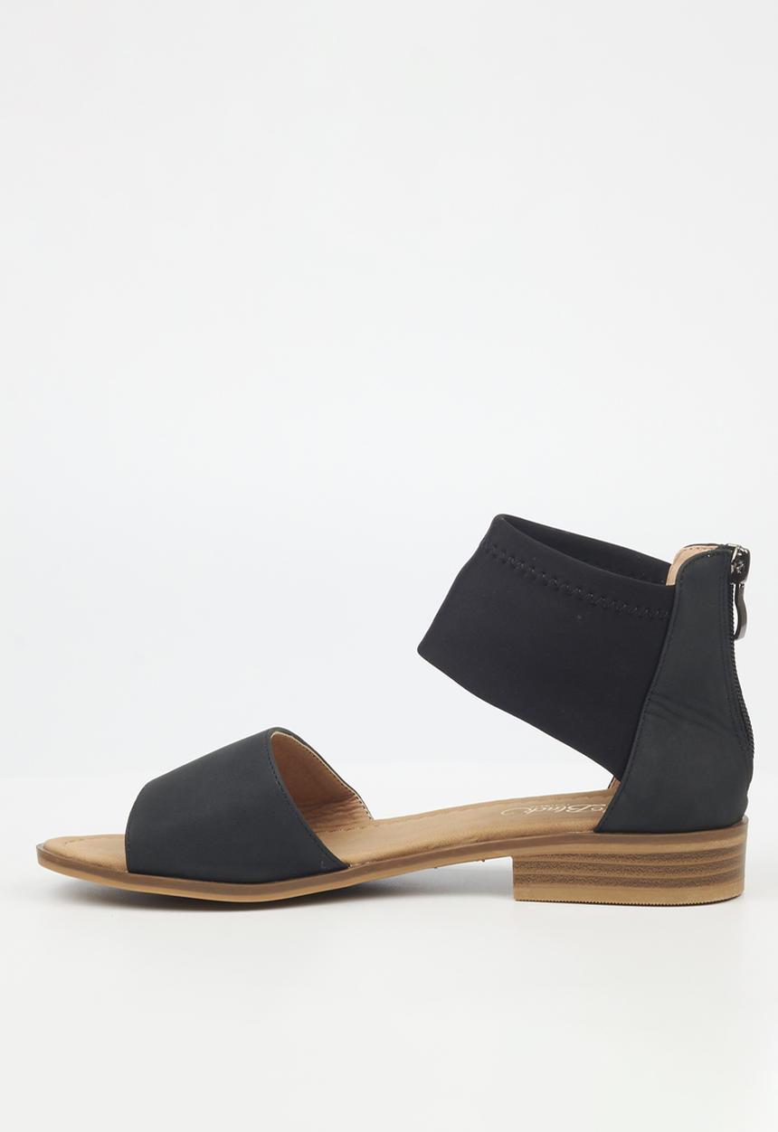 Miss Black - Micah 6 ankle strap - black