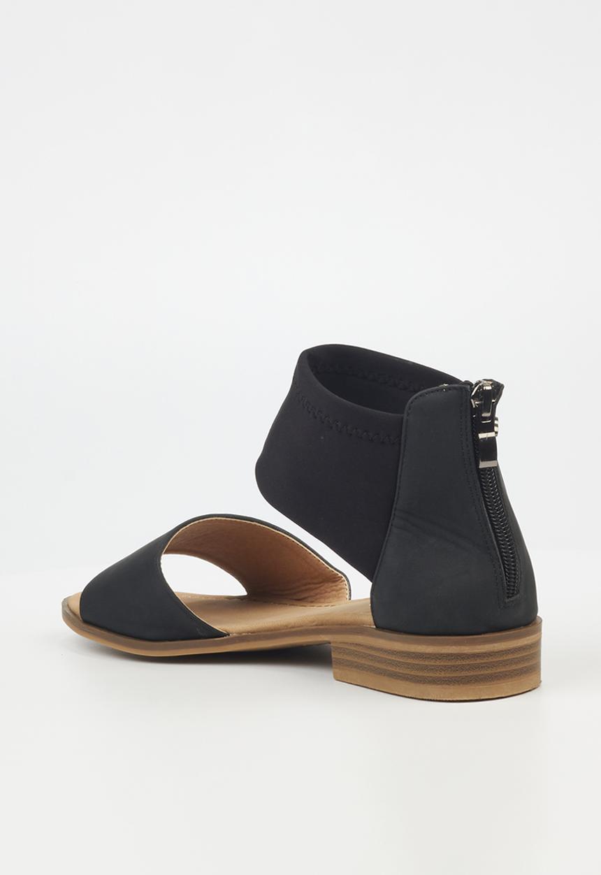 Miss Black - Micah 6 ankle strap - black