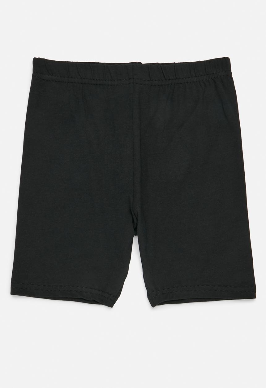 Pop Candy - 2 Pack cycling short - black & grey