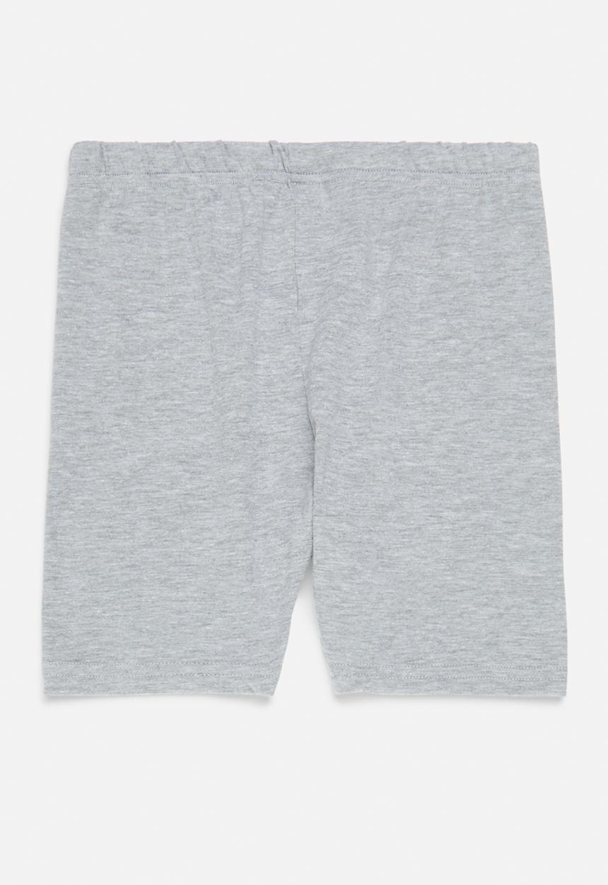 Pop Candy - 2 Pack cycling short - black & grey