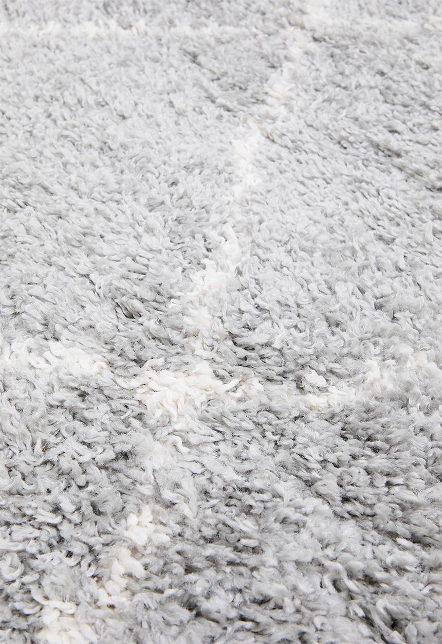Fotakis - Shaggy Diamond Rug - Grey