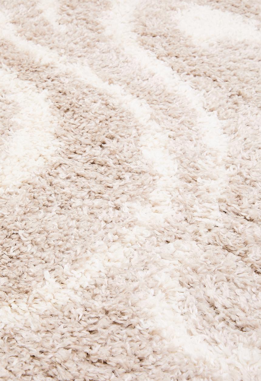 Fotakis - Shaggy contour rug - natural