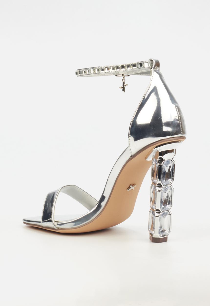 Rock & Co - Tower 1 stiletto heel - silver