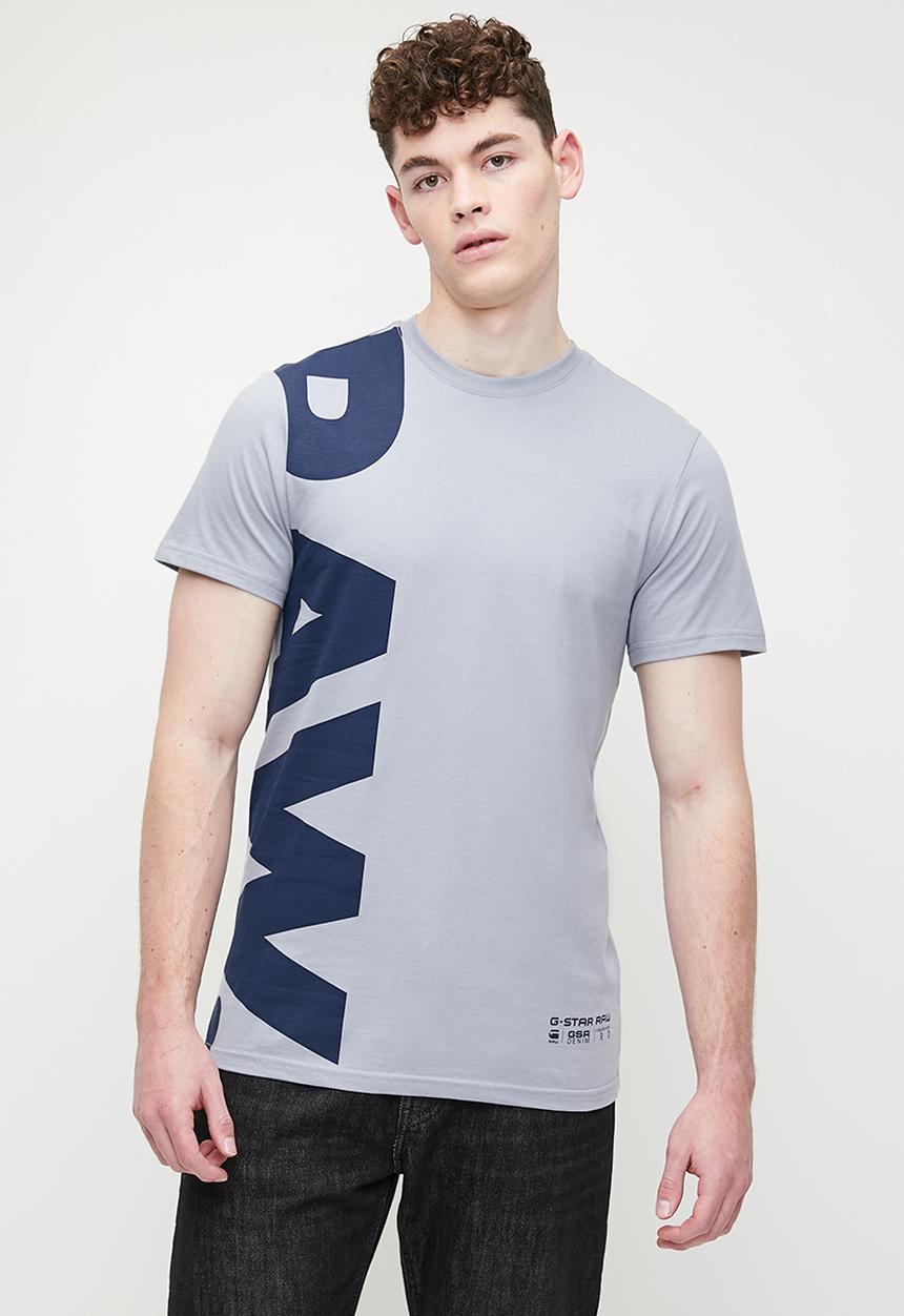 G-STAR - Graphic 12 slim r t short sleeve - dim grey