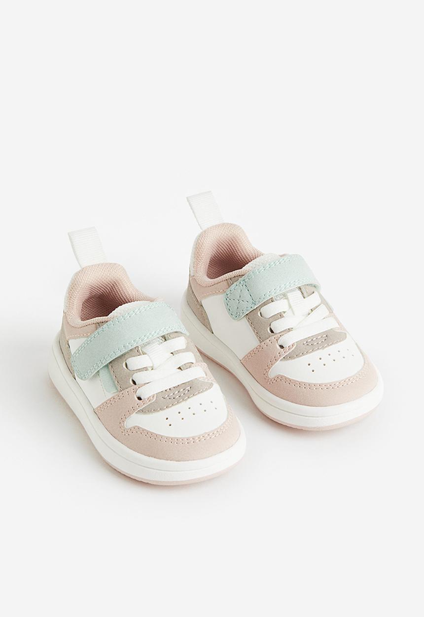 H&M - Trainers - light dusty pink light green