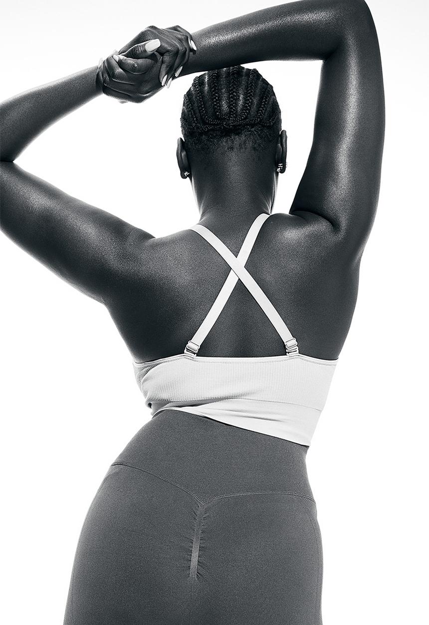 H&M - Drymove™ medium support sports bra - dusty purple
