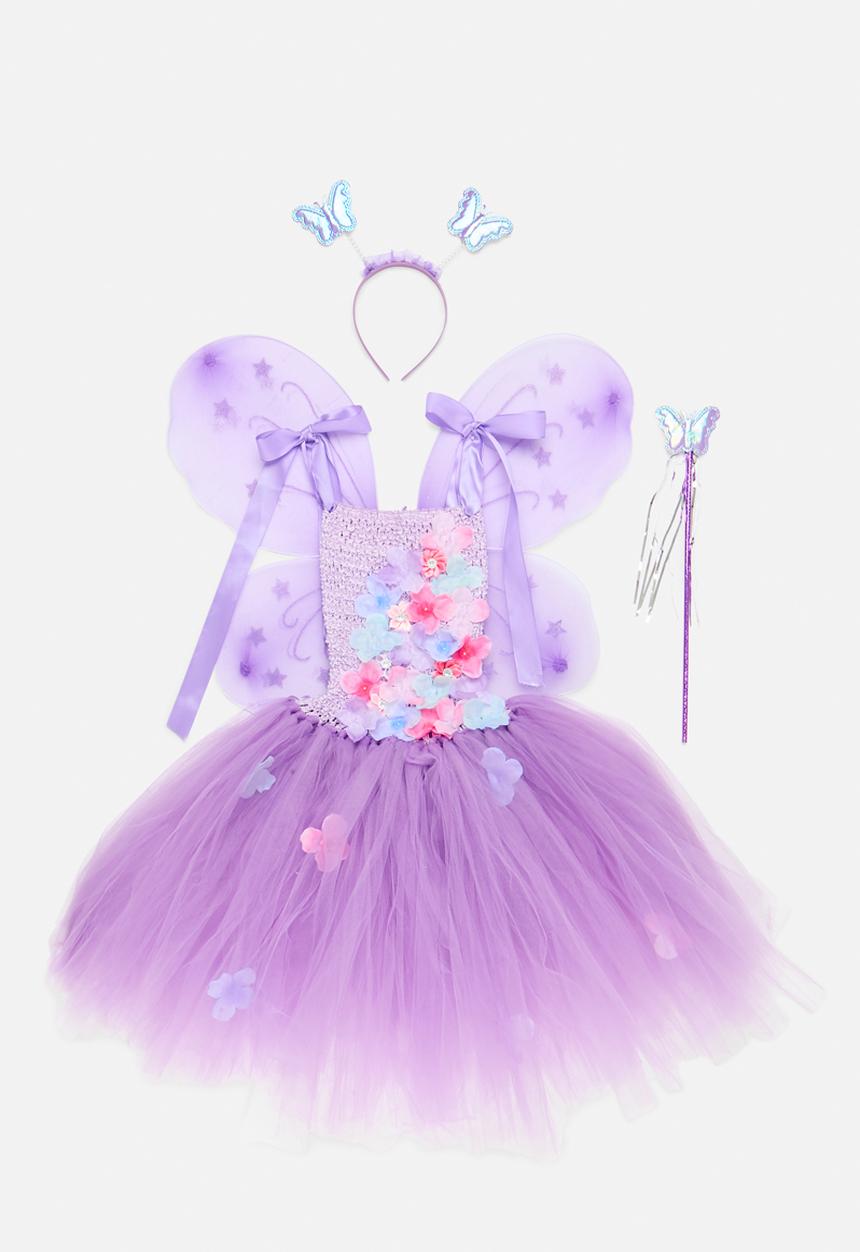 Pop Candy - 3 Piece novelty dress set - purple