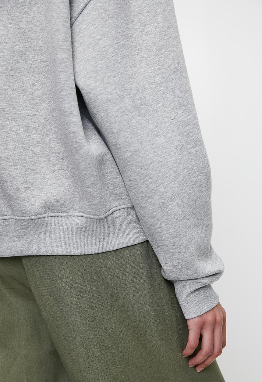 Superbalist - New york printed crew - grey mel