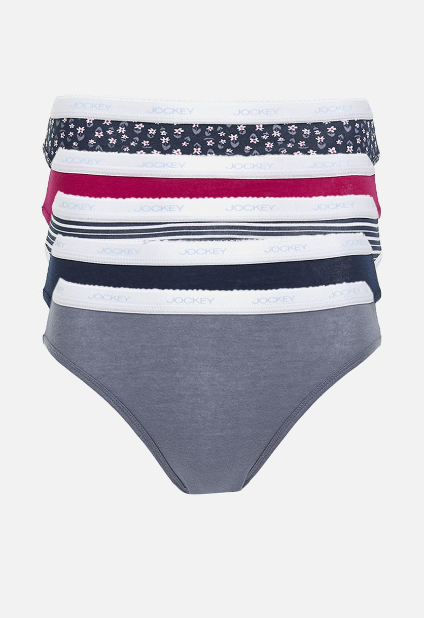 Jockey - 5 Pack printed french cut - multi 