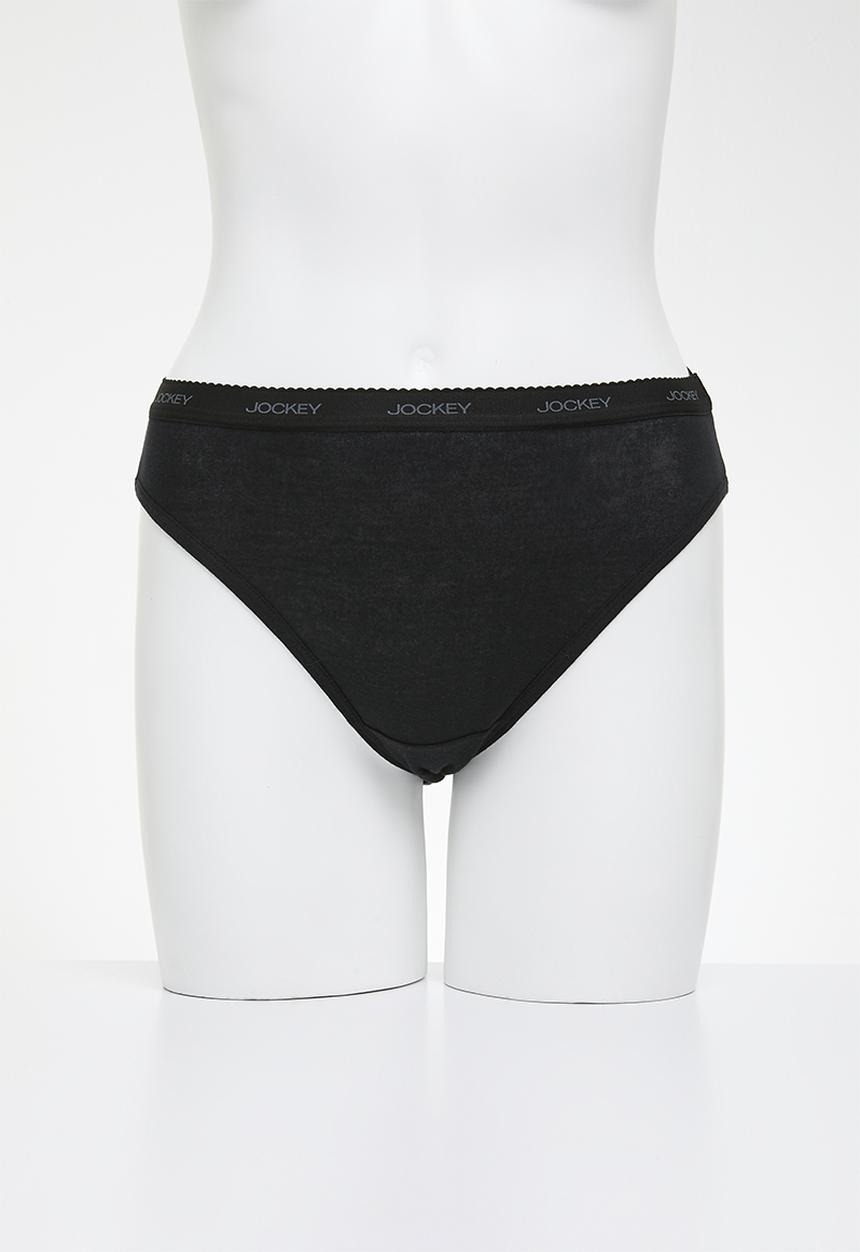 Jockey - 5 Pack plain french cut- multi 