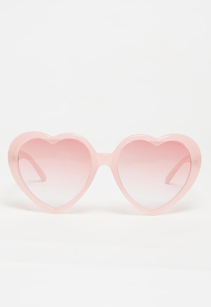 Pop Candy - Heart shaped sunglasses-pink