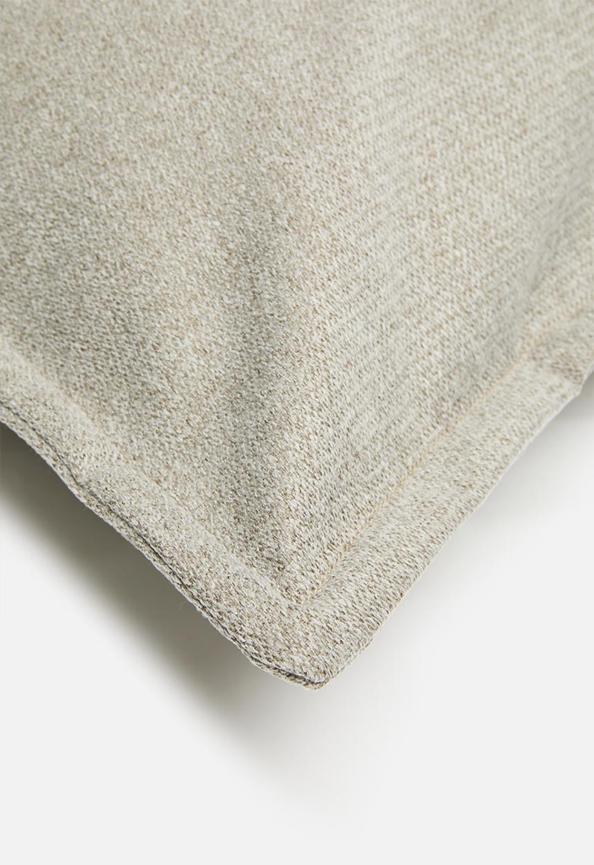 Sixth Floor - Elm linen cushion cover - taupe