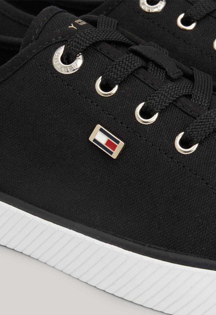 Tommy Hilfiger - Canvas sneaker - black