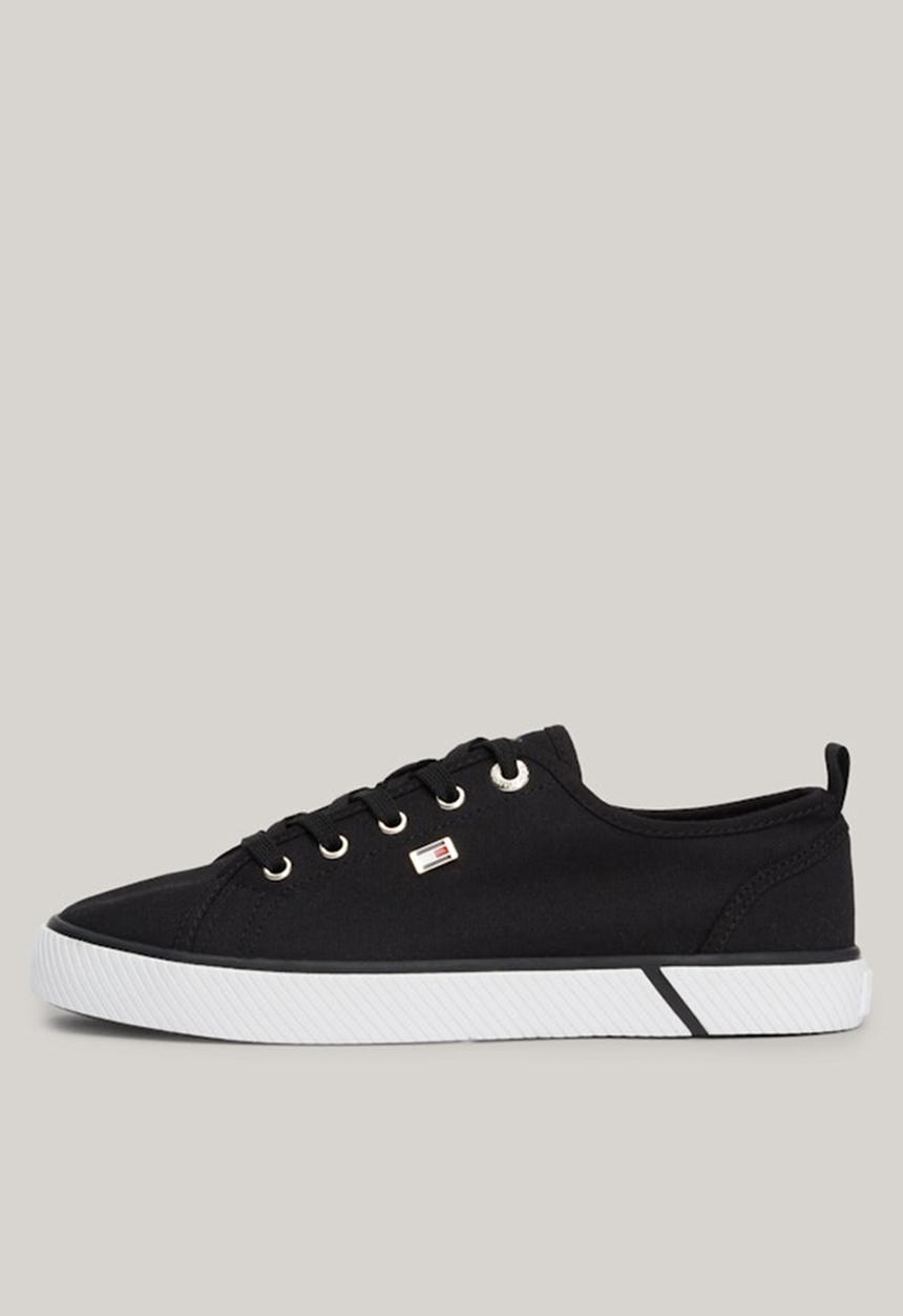 Tommy Hilfiger - Canvas sneaker - black