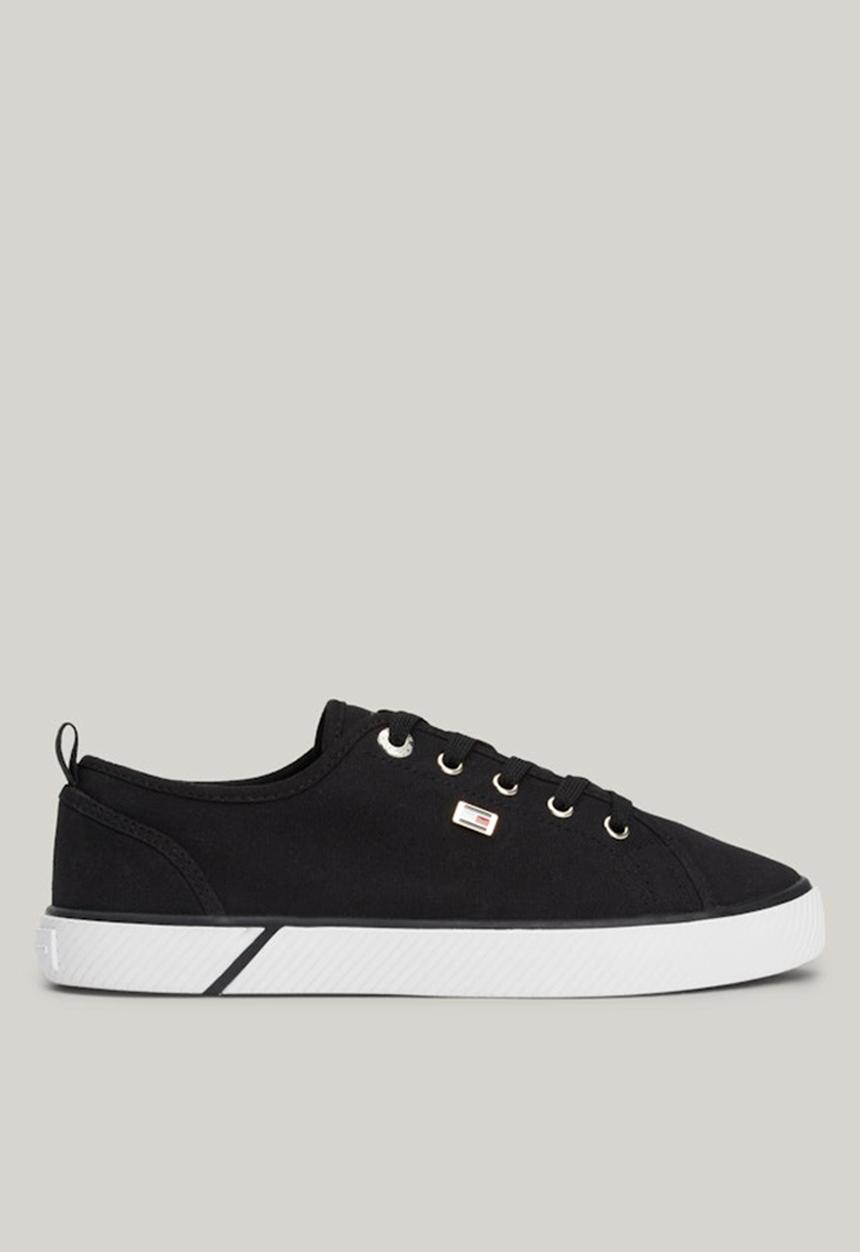 Tommy Hilfiger - Canvas sneaker - black