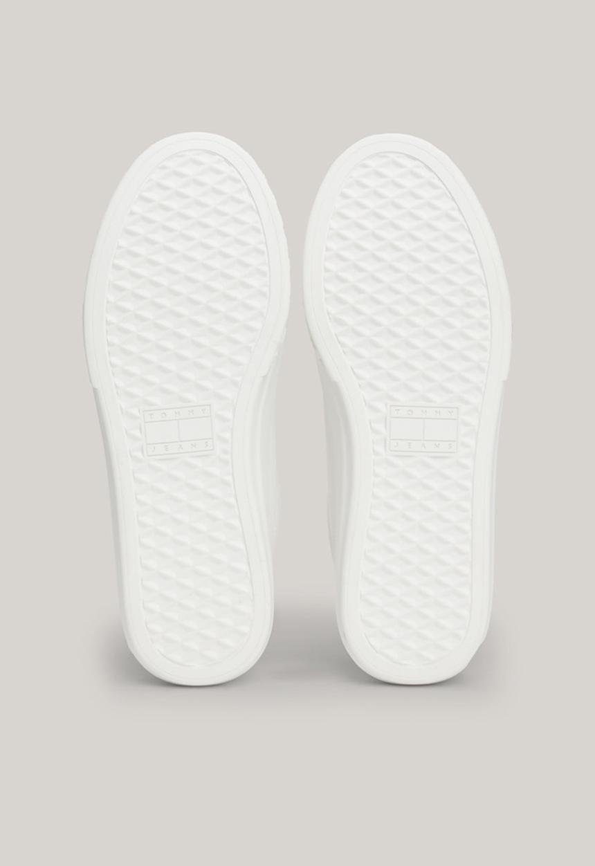 Tommy Hilfiger - Cupsole leather sneaker - tickeld pink