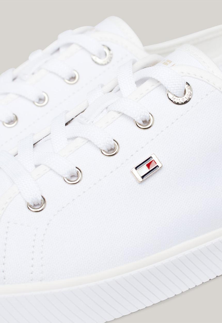 Tommy Hilfiger - Canvas sneaker - white