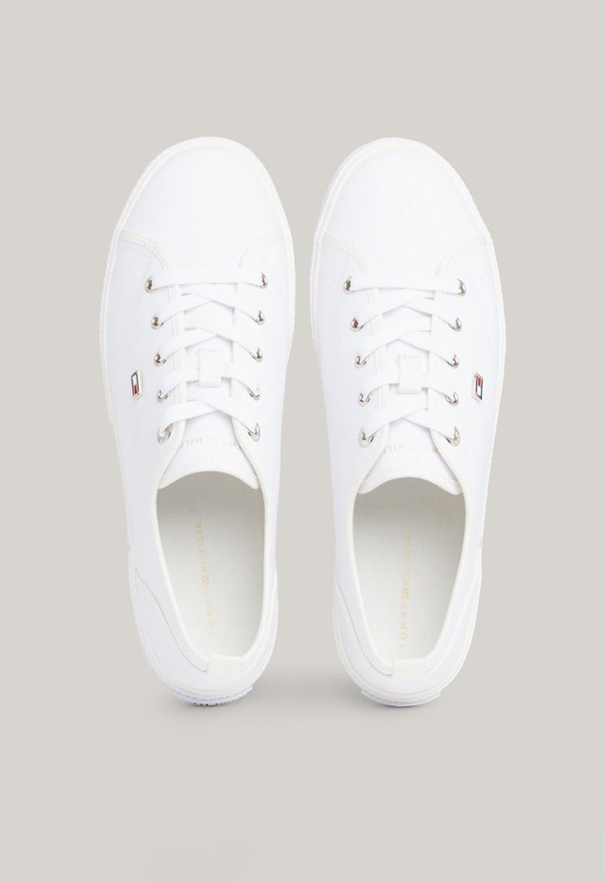 Tommy Hilfiger - Canvas sneaker - white