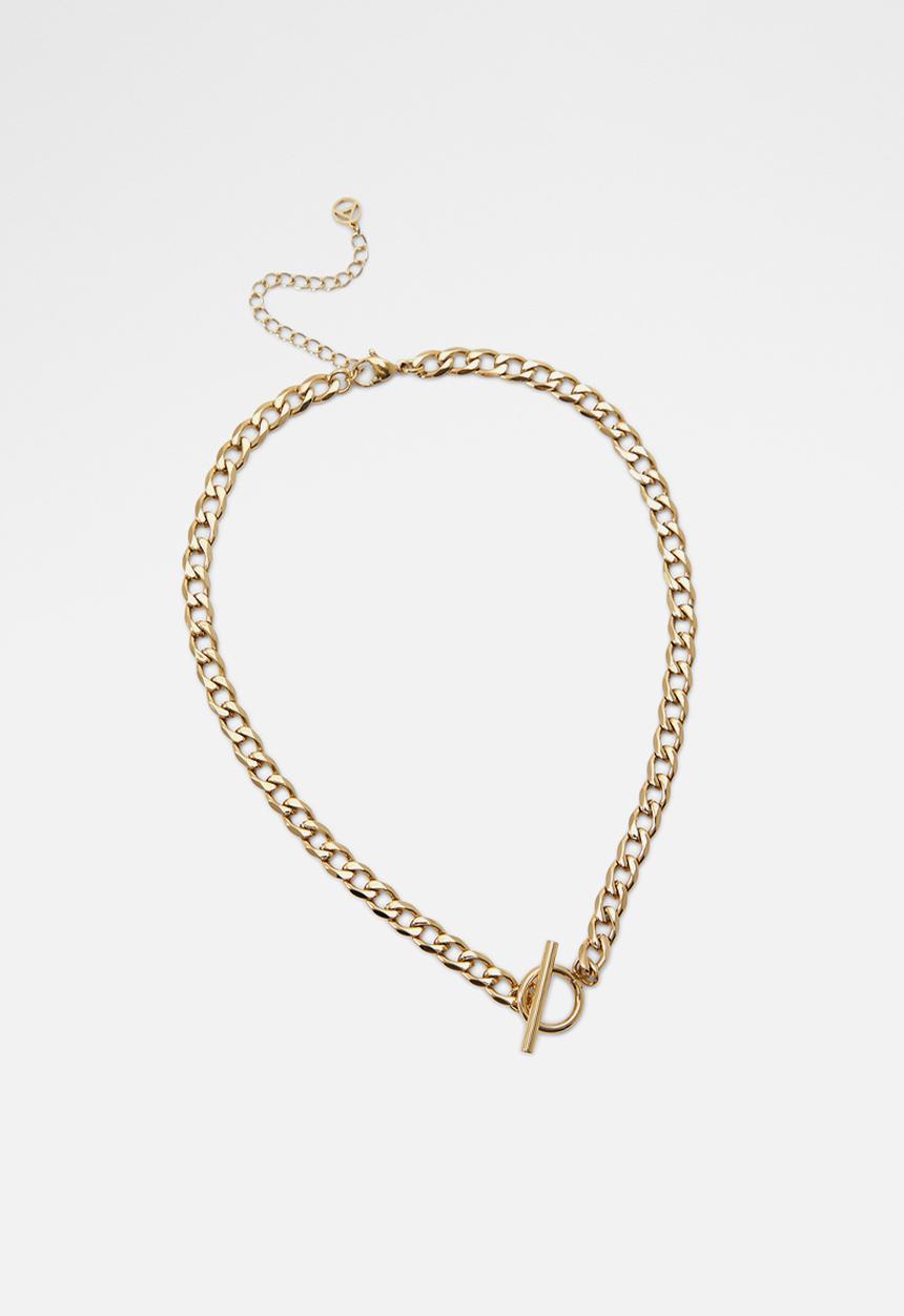 ALDO - Kiwa lry necklace - gold