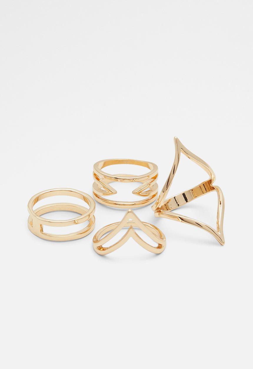 ALDO - Mazyy ring set - gold