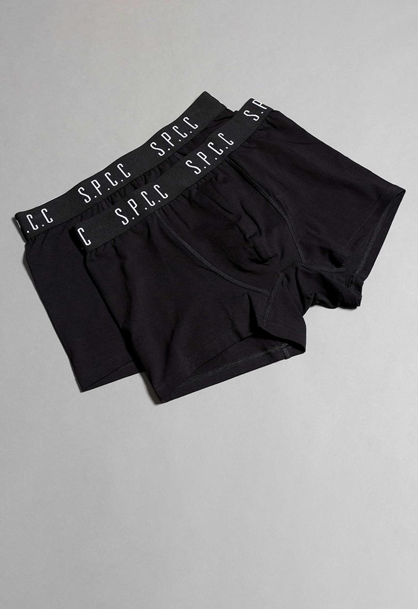 S.P.C.C - Emperador Boxer 2 Pack - Black