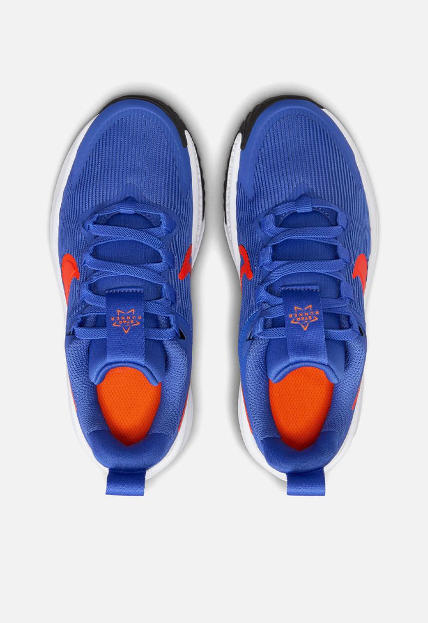 Nike - Nike Star Runner 4 Ps - Astronomy Blue/Team Orange-White